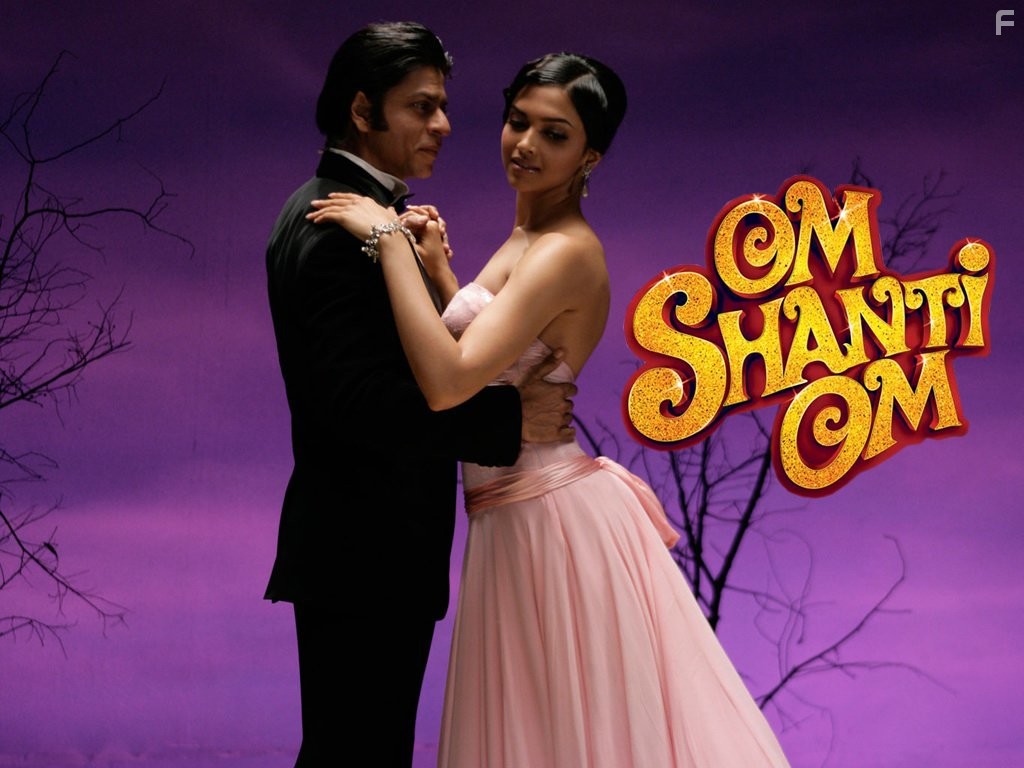 Shah Rukh Khan and Deepika Padukone in Ом Шанти Ом (2007)