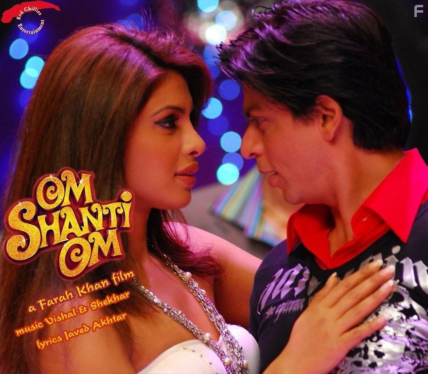 Shah Rukh Khan and Priyanka Chopra in Ом Шанти Ом (2007)