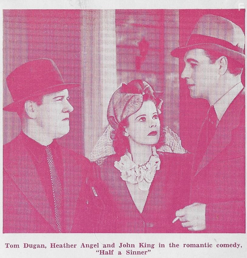 Heather Angel, Tom Dugan, and John 'Dusty' King in Half a Sinner (1940)