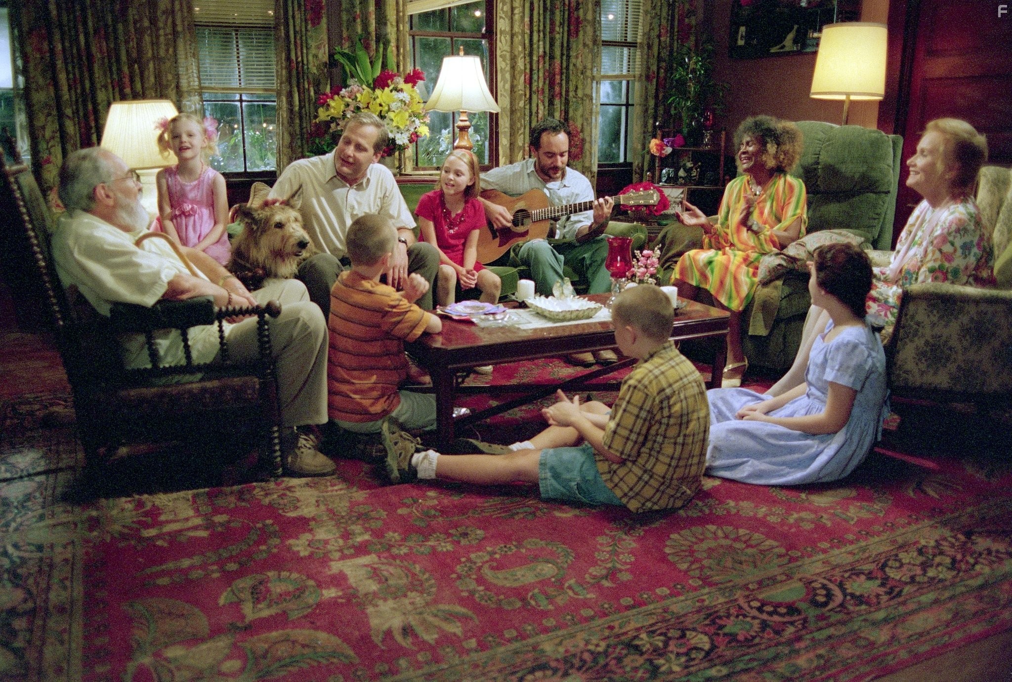 Jeff Daniels, Eva Marie Saint, Cicely Tyson, B.J. Hopper, Courtney Jines, Dave Matthews, Luke Benward, Elle Fanning, Nick Price, and AnnaSophia Robb in Благодаря Винн-Дикси (2005)