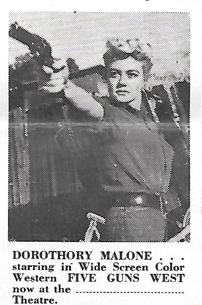 Dorothy Malone in 5 Ружей На Запад (1955)