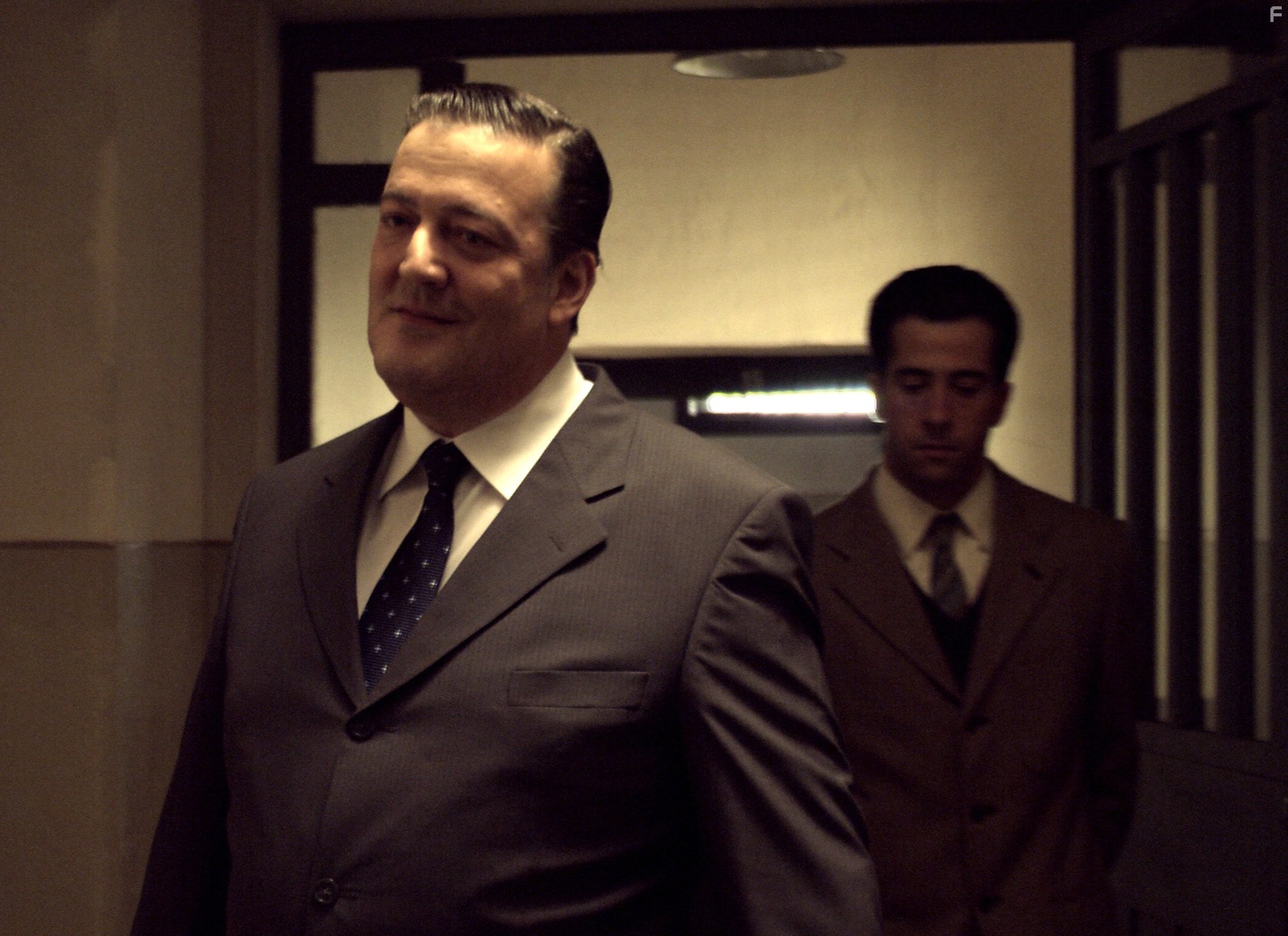 Stephen Fry and Troy Garity in Эйхман (2007)