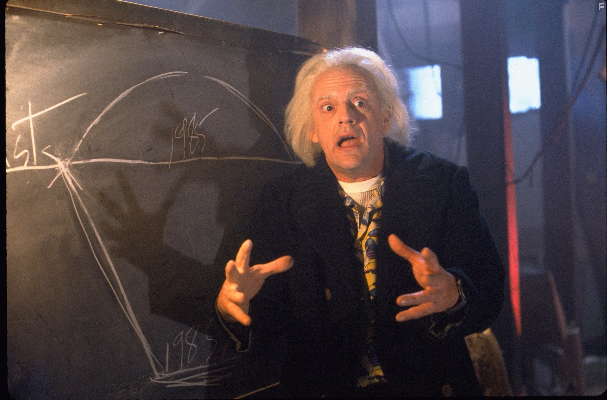 Christopher Lloyd in Назад в будущее II (1989)