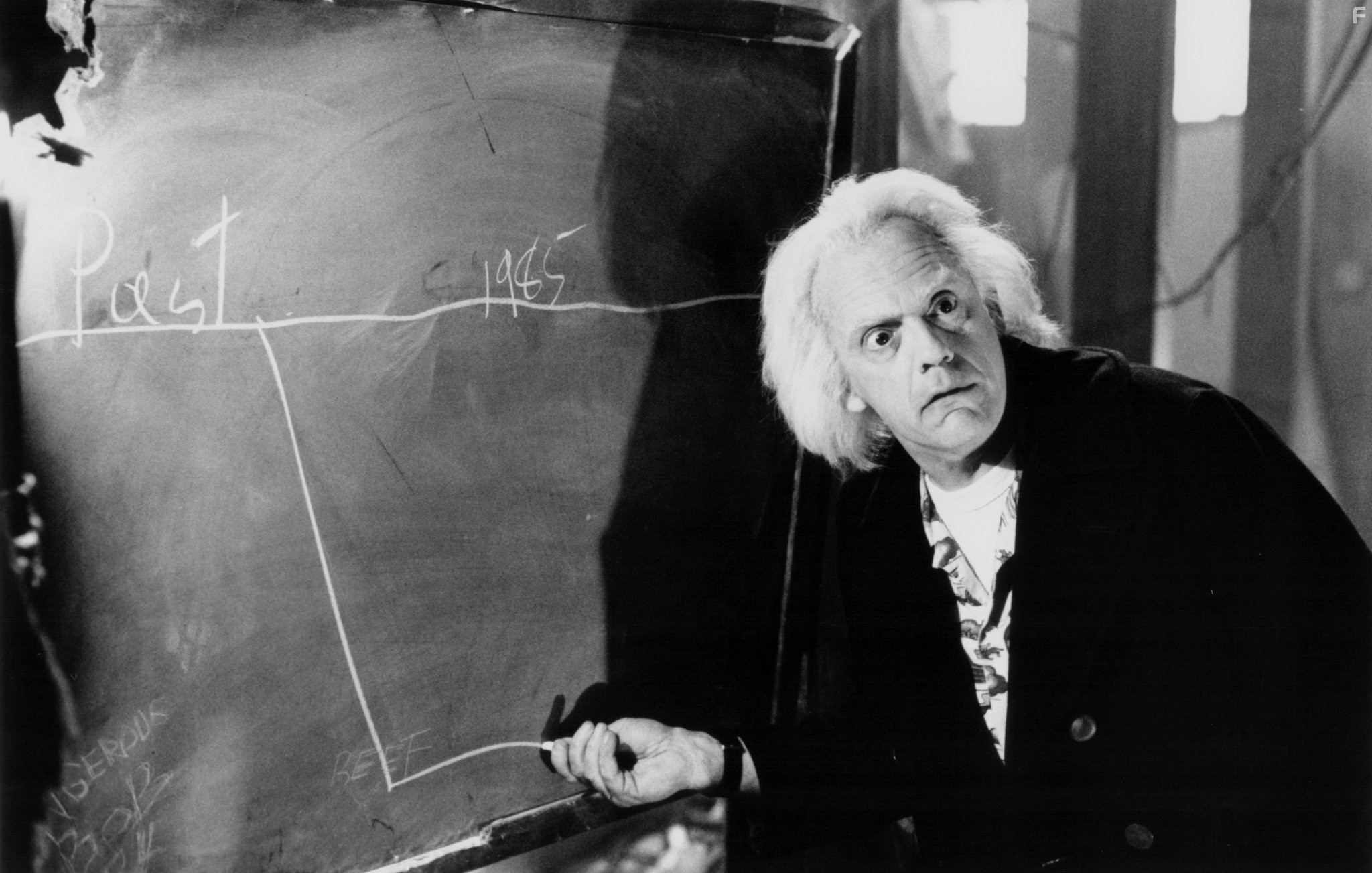 Christopher Lloyd in Назад в будущее II (1989)