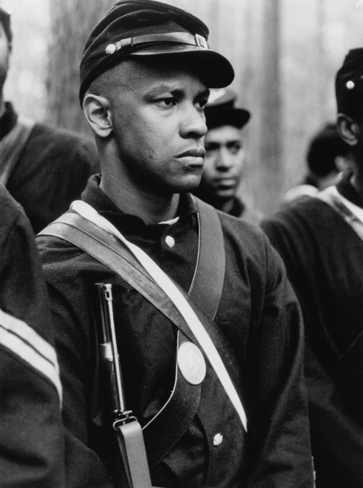 Denzel Washington in Доблесть (1989)