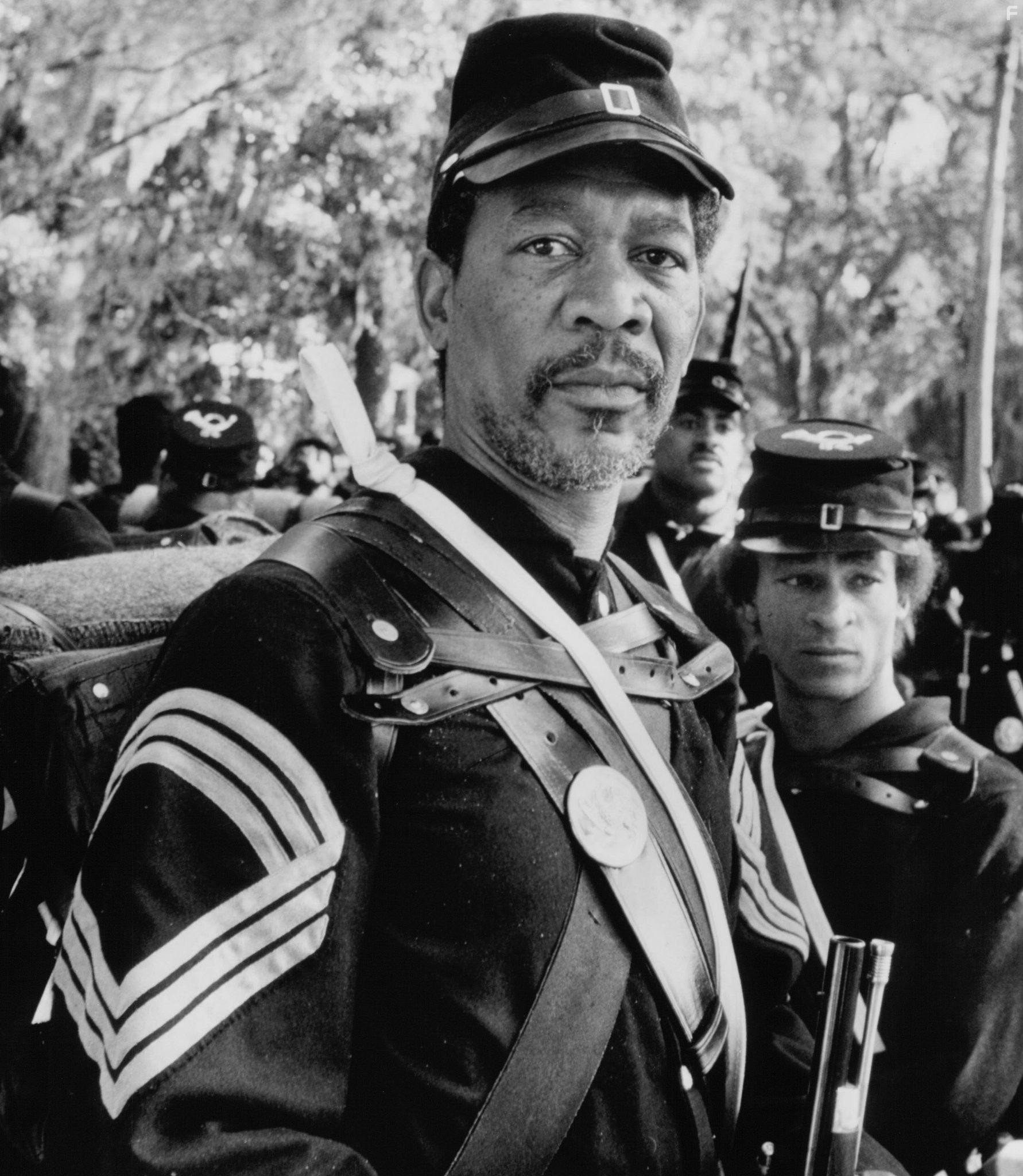 Morgan Freeman in Доблесть (1989)
