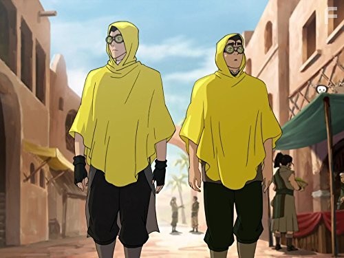 David Faustino and P.J. Byrne in Легенда о Корре (2012)