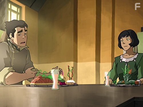 P.J. Byrne and Alyson Stoner in Легенда о Корре (2012)