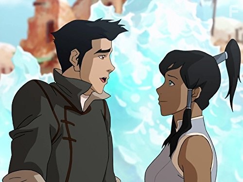 David Faustino and Janet Varney in Легенда о Корре (2012)