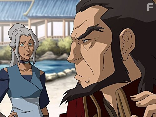 Lisa Edelstein and Richard Riehle in Легенда о Корре (2012)