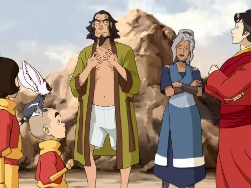 Maria Bamford, Lisa Edelstein, Richard Riehle, and Logan Wells in Легенда о Корре (2012)