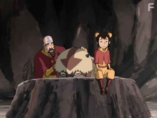 J.K. Simmons and Darcy Rose Byrnes in Легенда о Корре (2012)