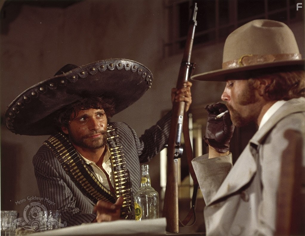 Tony Musante and Franco Nero in Наемник (1968)