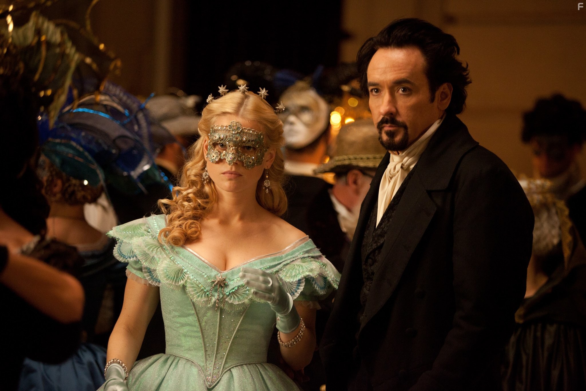 John Cusack and Alice Eve in Ворон (2012)