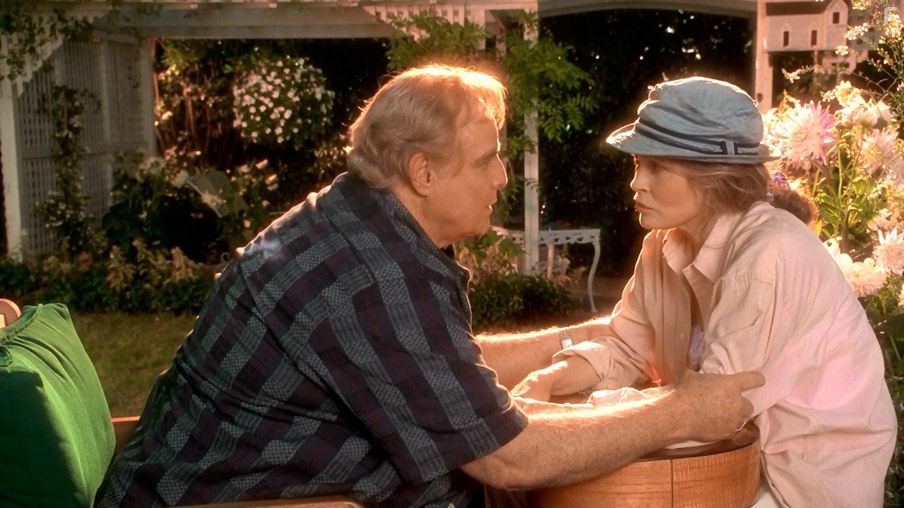 Marlon Brando and Faye Dunaway in Дон Жуан де Марко (1994)