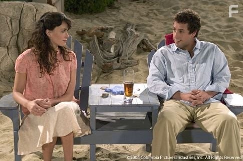 Adam Sandler and Paz Vega in Испанский-английский (2004)