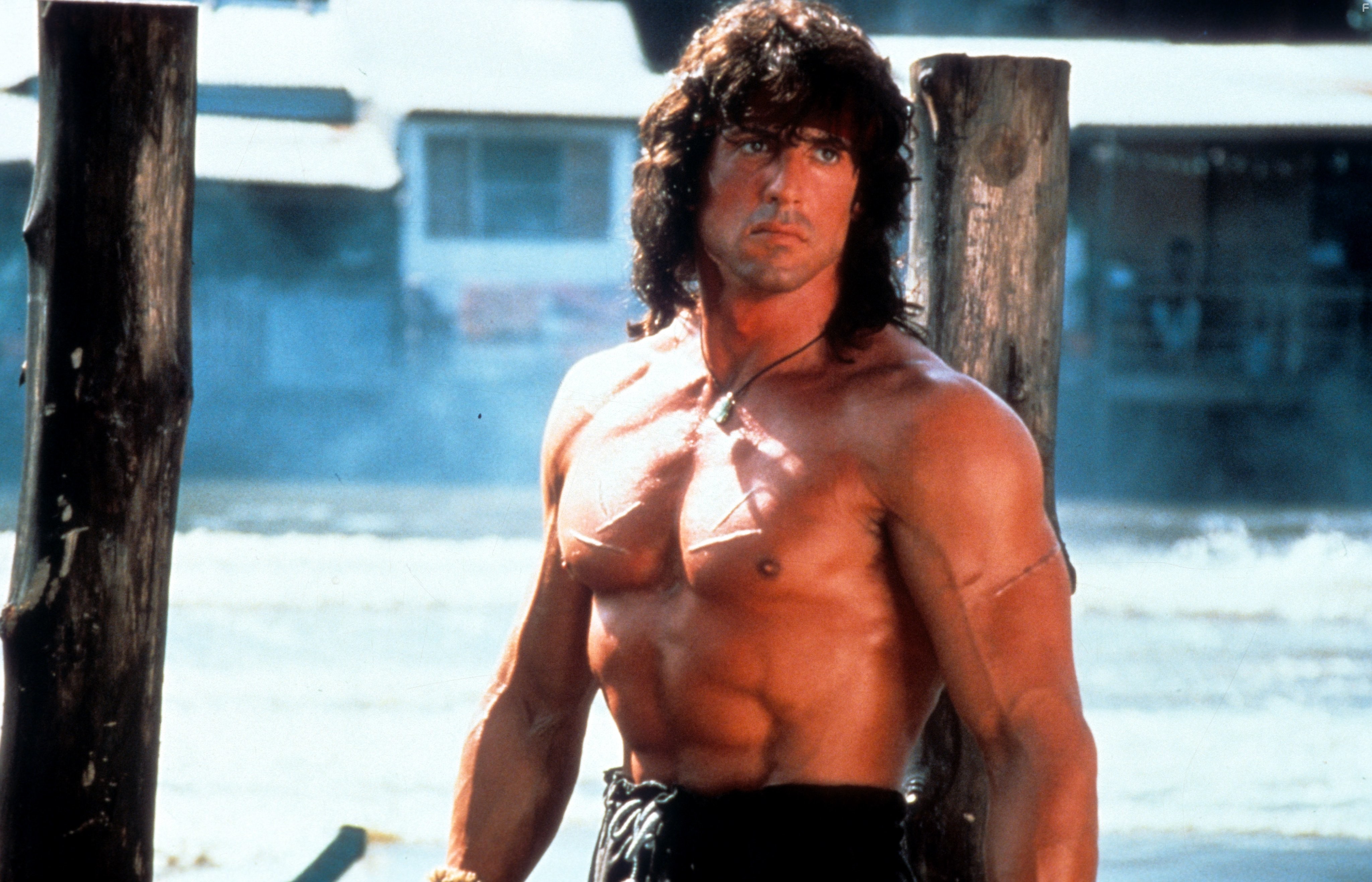 Sylvester Stallone in Рэмбо 3 (1988)