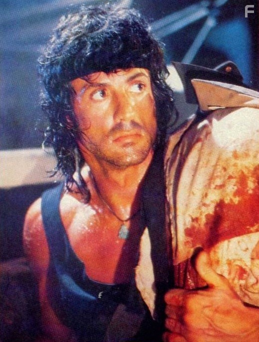 Sylvester Stallone in Рэмбо 3 (1988)