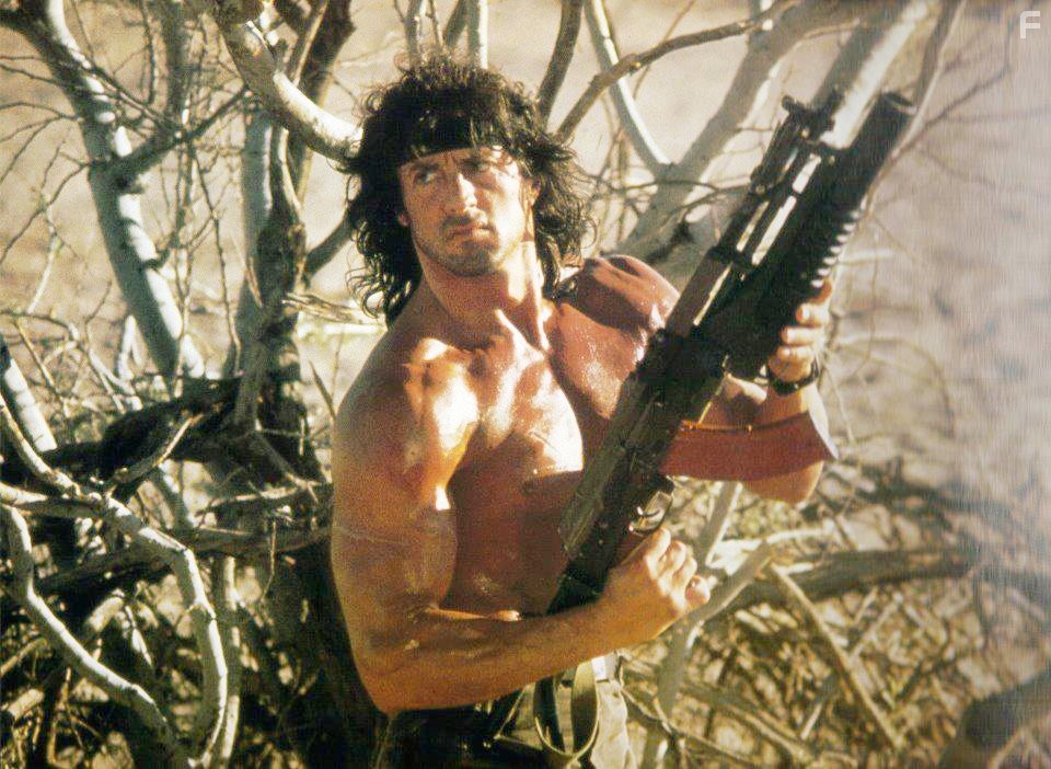 Sylvester Stallone in Рэмбо 3 (1988)