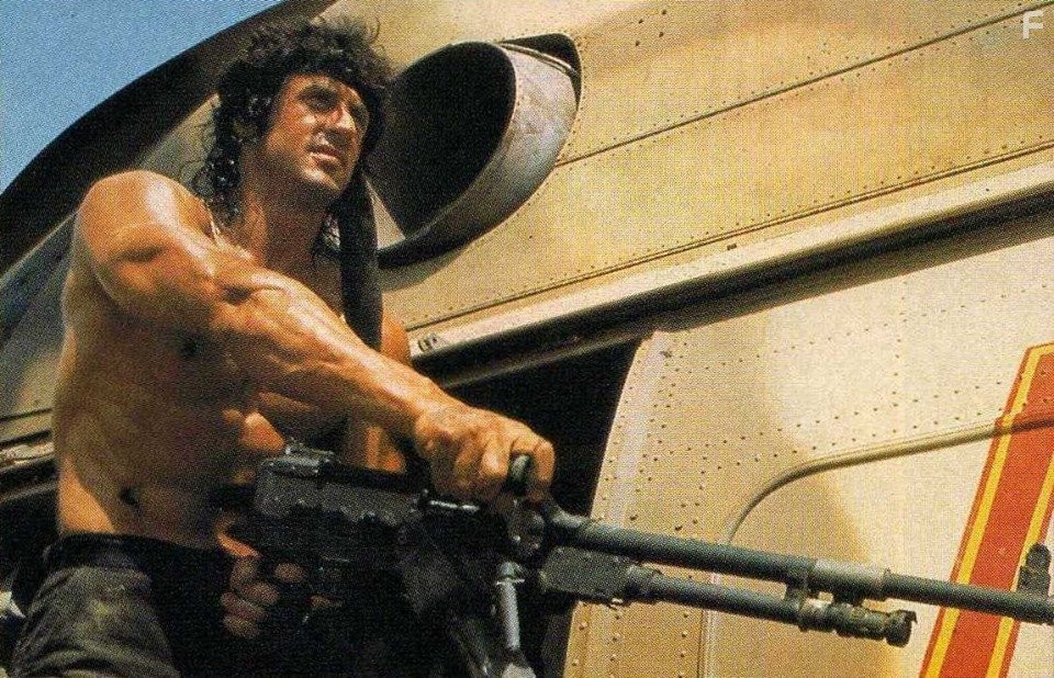 Sylvester Stallone in Рэмбо 3 (1988)