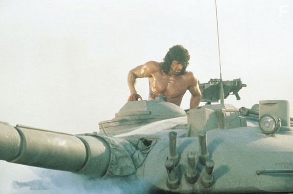 Sylvester Stallone in Рэмбо 3 (1988)