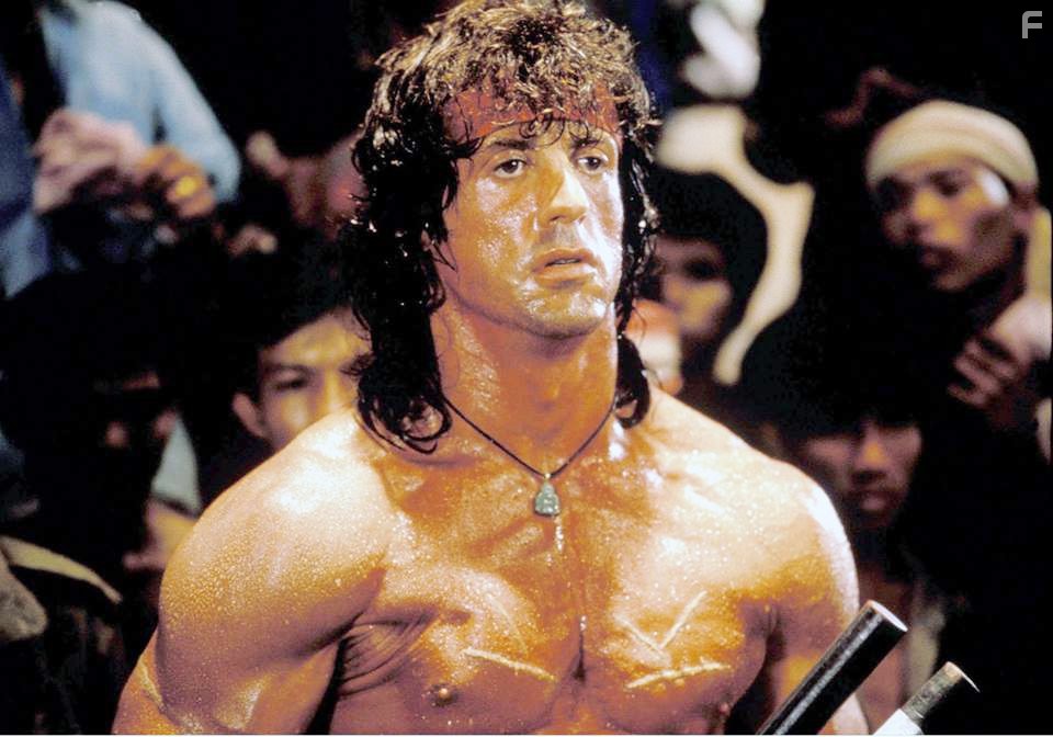 Sylvester Stallone in Рэмбо 3 (1988)