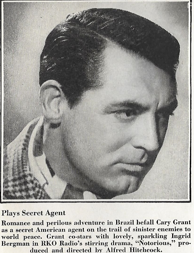Cary Grant in Дурная слава (1946)