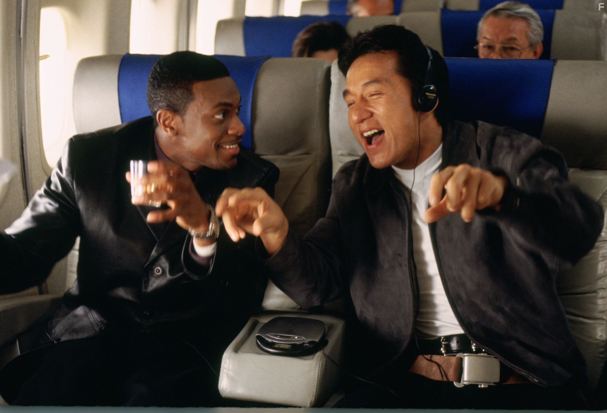 Jackie Chan and Chris Tucker in Чaс пик (1998)