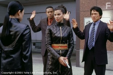Jackie Chan, Chris Tucker, and Roselyn Sanchez in Чaс пик 2 (2001)
