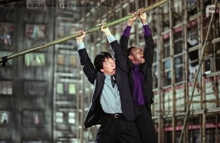 Jackie Chan and Chris Tucker in Чaс пик 2 (2001)