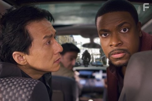 Jackie Chan and Chris Tucker in Чaс пик 3 (2007)