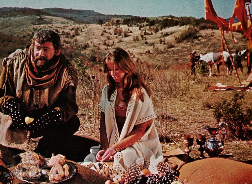 Peter O'Toole and Jane Merrow in Лев зимой (1968)