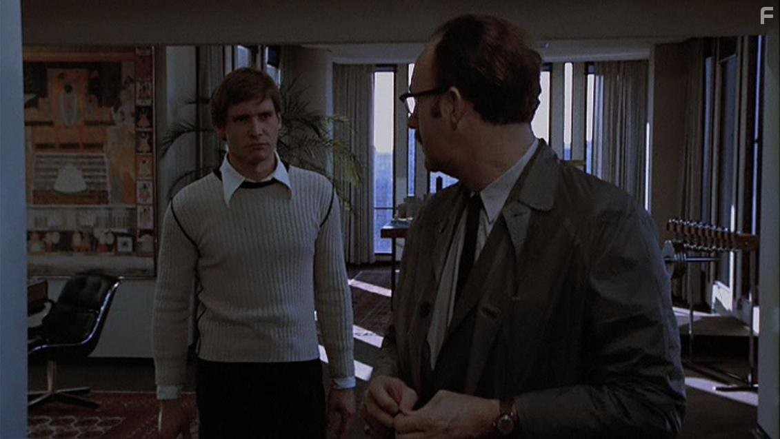 Harrison Ford and Gene Hackman in Разговор (1974)