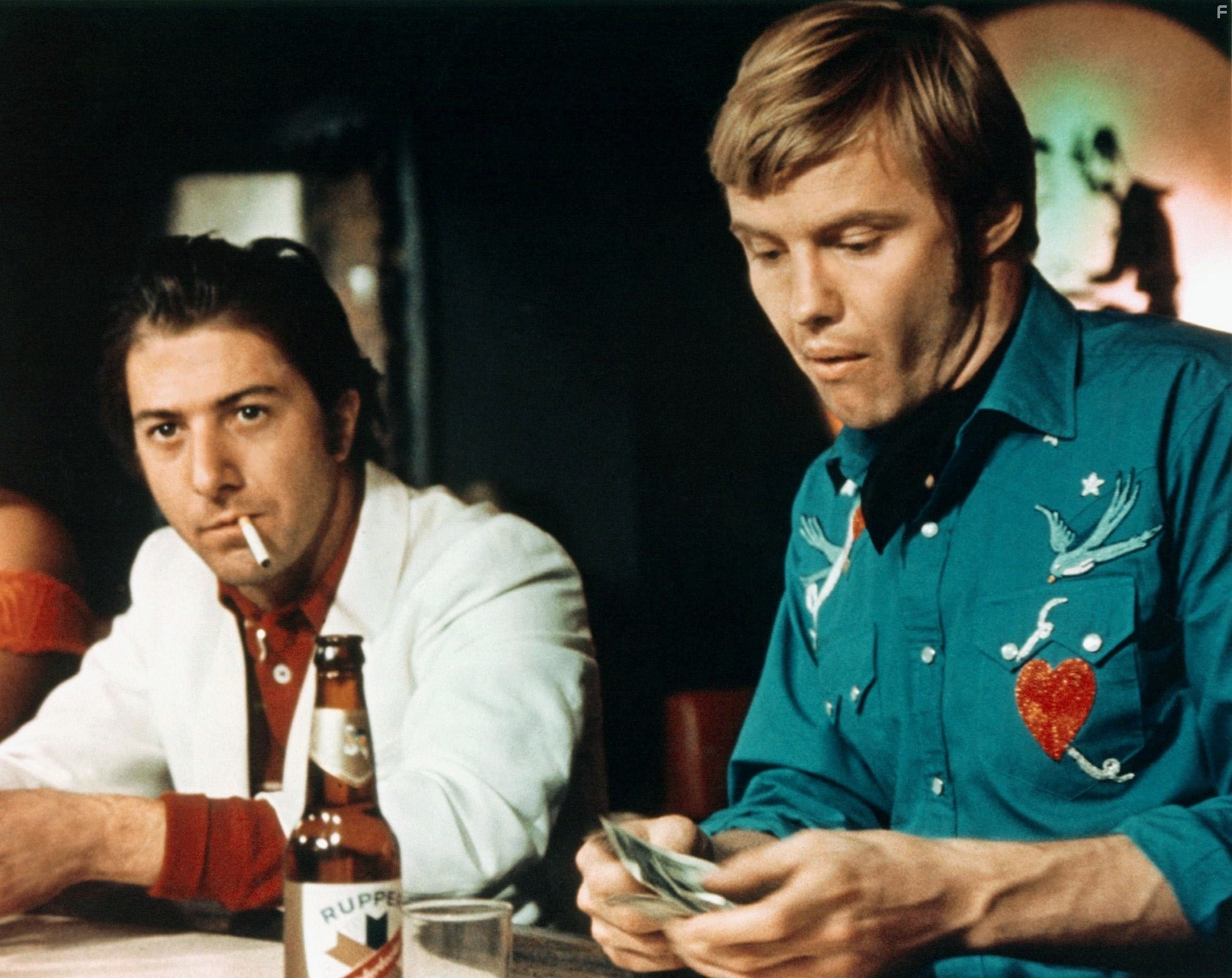Dustin Hoffman and Jon Voight in Полуночный ковбой (1969)