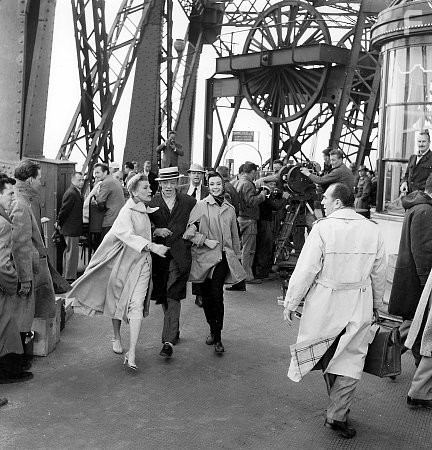 "Funny Face" Kay Thompson, Fred Astaire and Audrey Hepburn 1956 Paramount **I.V.