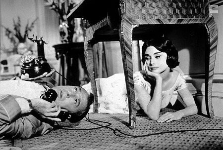 "Love In The Afternoon" Gary Cooper and Audrey Hepburn