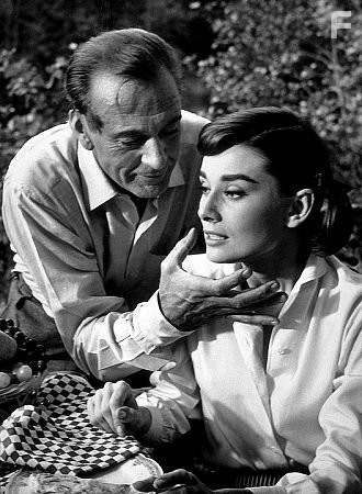 9902-5 "Love In The Afternoon" Audrey Hepburn and Gary Cooper 1957 AA Productions