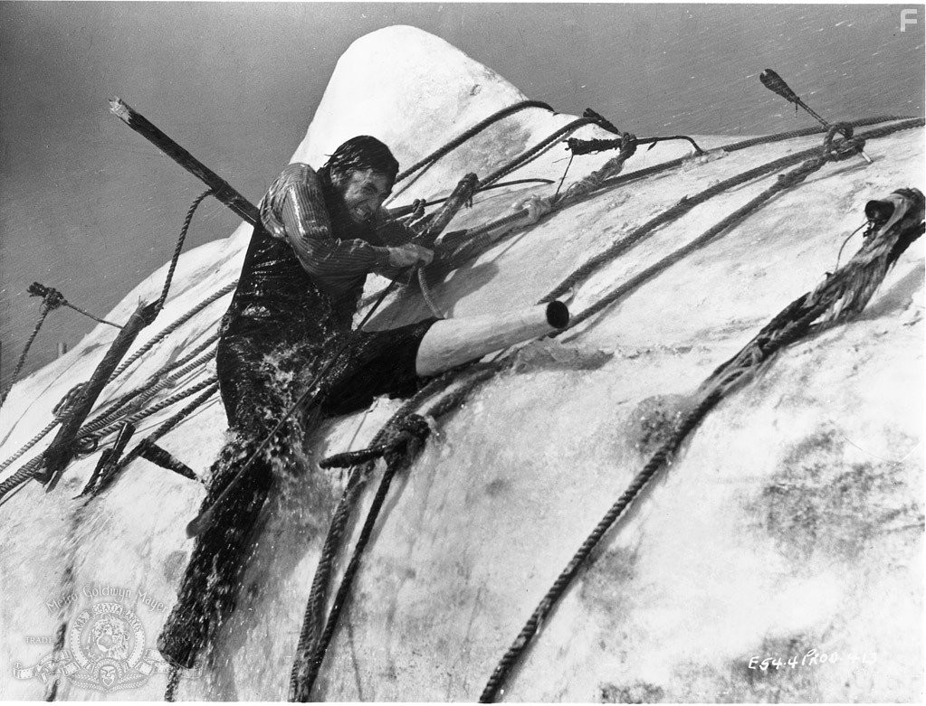 Gregory Peck in Моби Дик (1956)