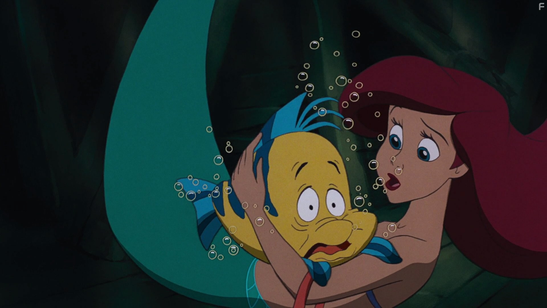 Jodi Benson and Jason Marin in Русалочка (1989)