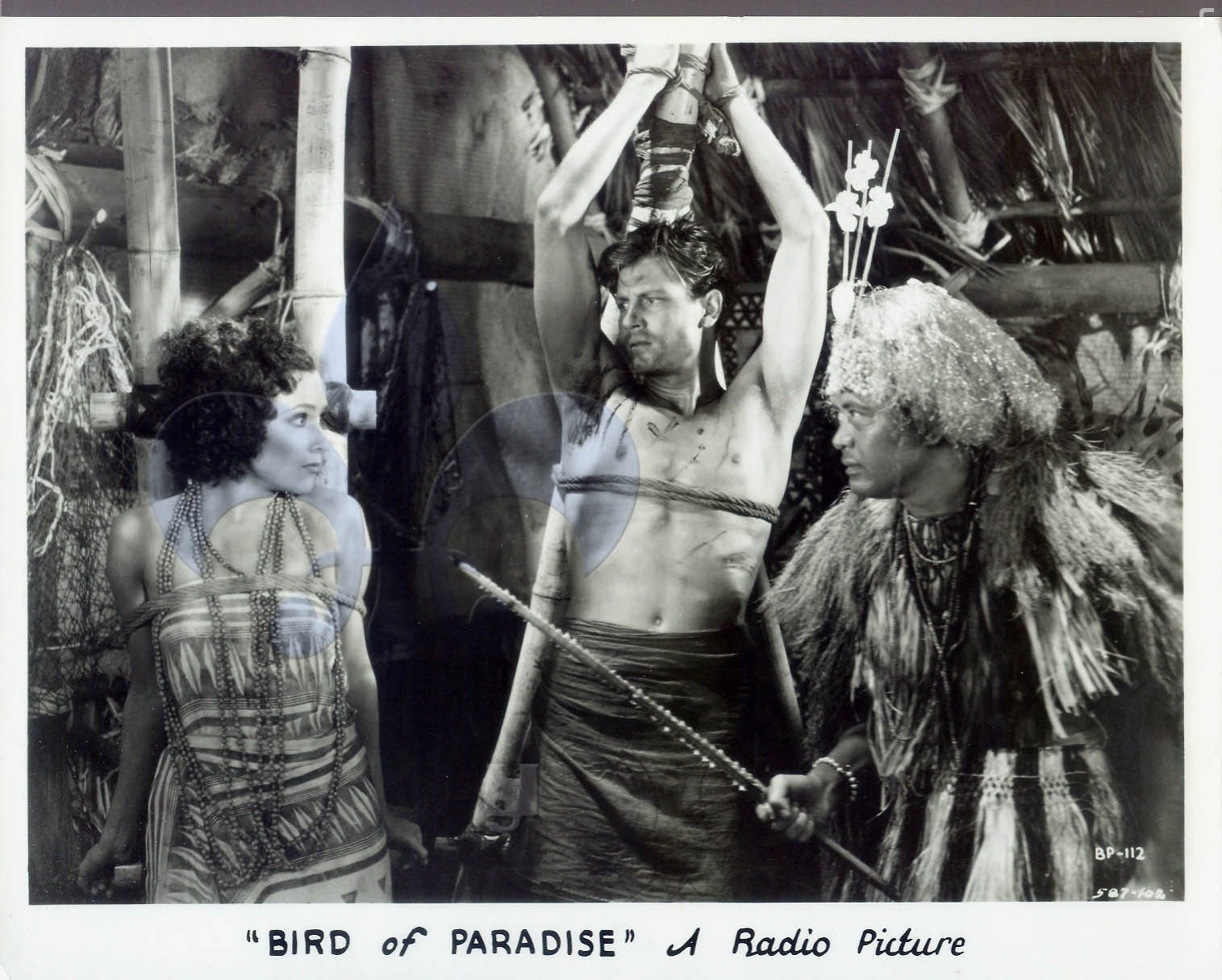 Dolores del Rio and Joel McCrea in Bird of Paradise (1932)