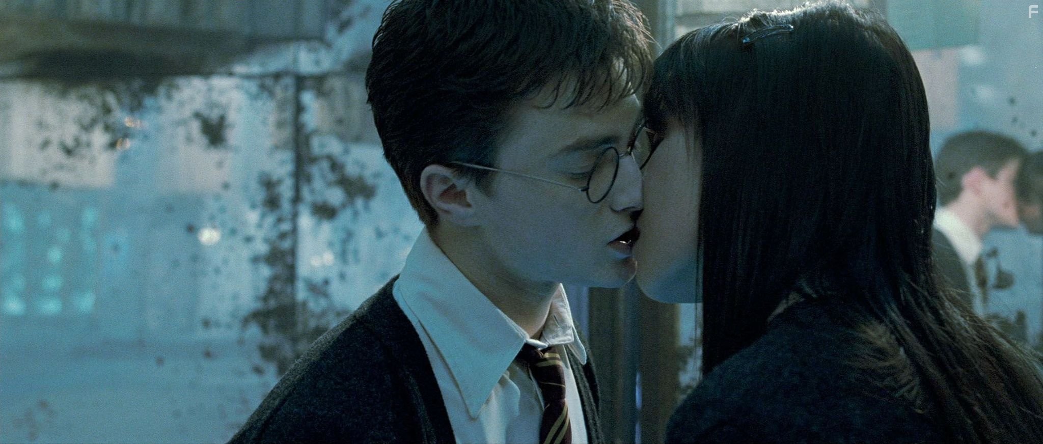 Daniel Radcliffe and Katie Leung in Гарри Поттер и орден Феникса (2007)