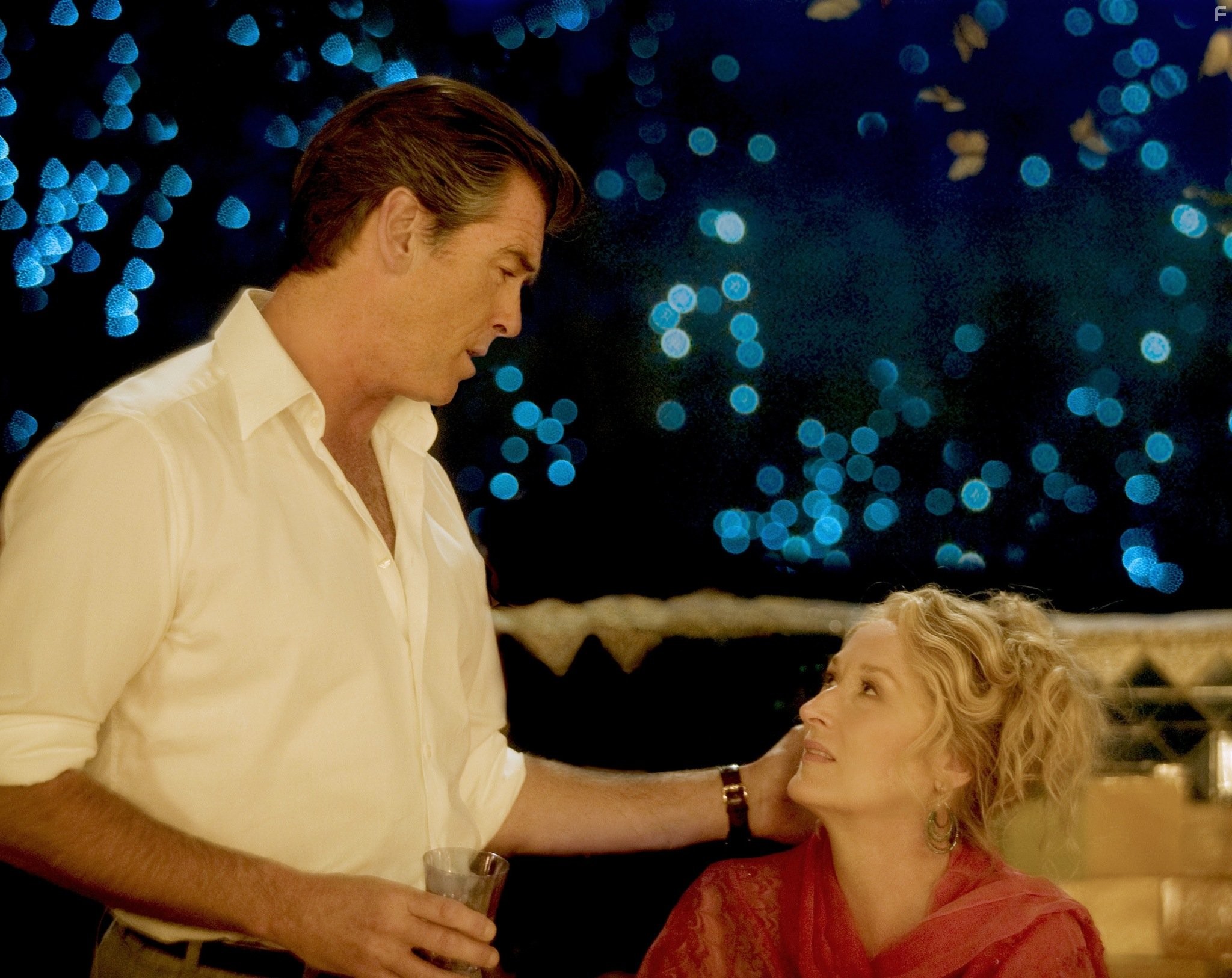 Pierce Brosnan and Meryl Streep in Mamma Mia! (2008)