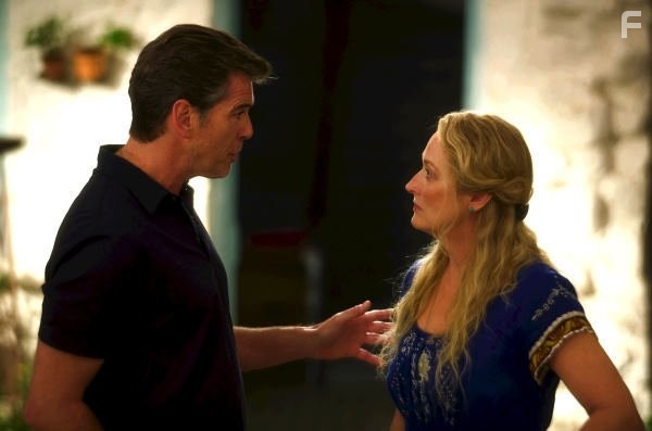 Pierce Brosnan and Meryl Streep in Mamma Mia! (2008)