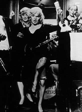 M. Monroe & Jack Lemmon in "Some Like It Hot" 1959