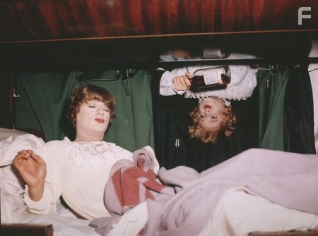 Tony Curtis, Jack Lemmon Film Set Some Like It Hot (1959) 0053291