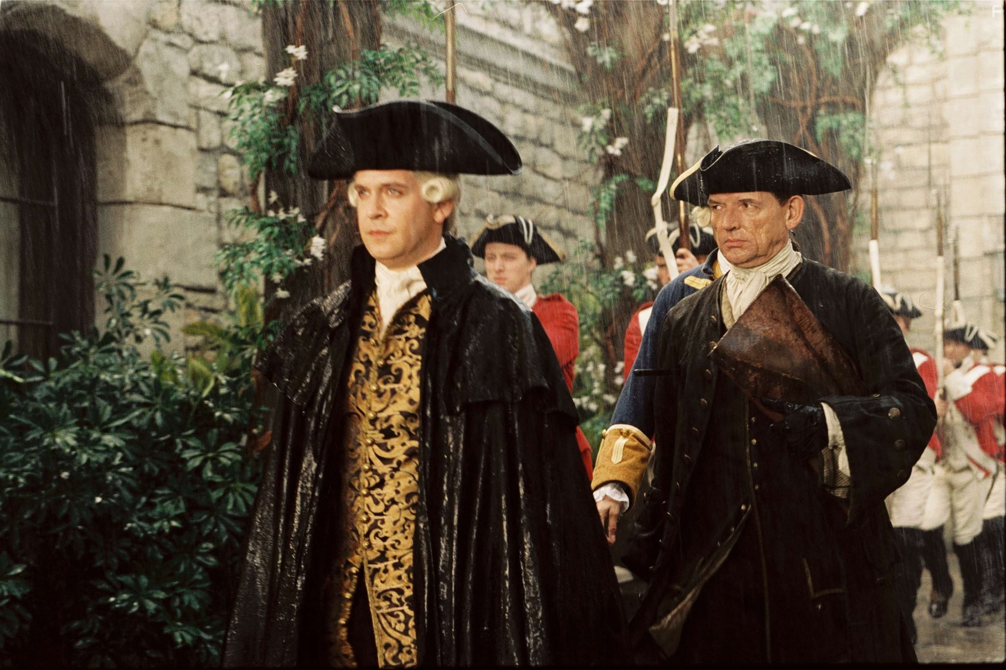 Tom Hollander and David Schofield in Пираты Карибского моря: Сундук мертвеца (2006)