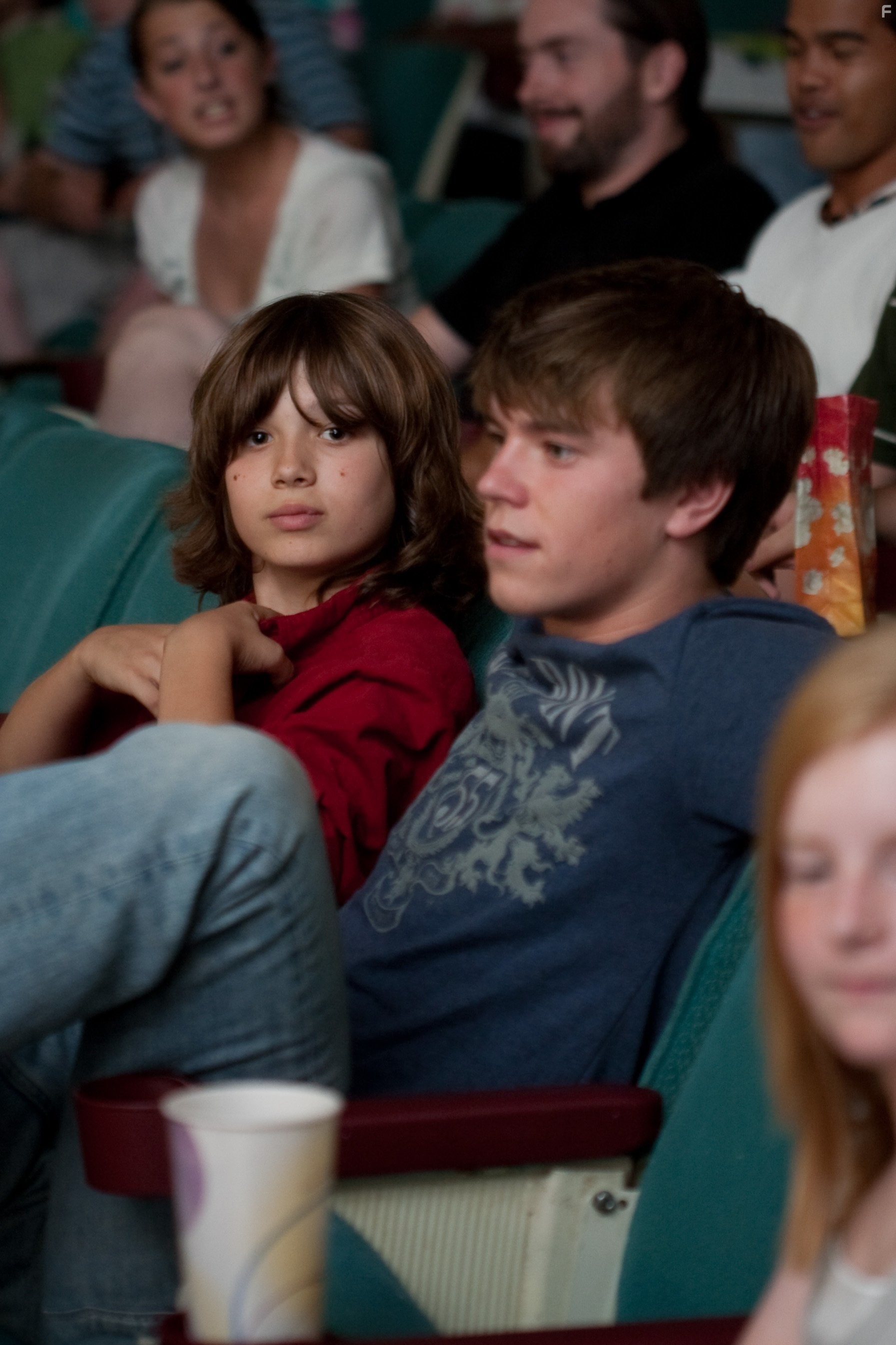 Leo Howard and Patrick Probst in Logan (2010)
