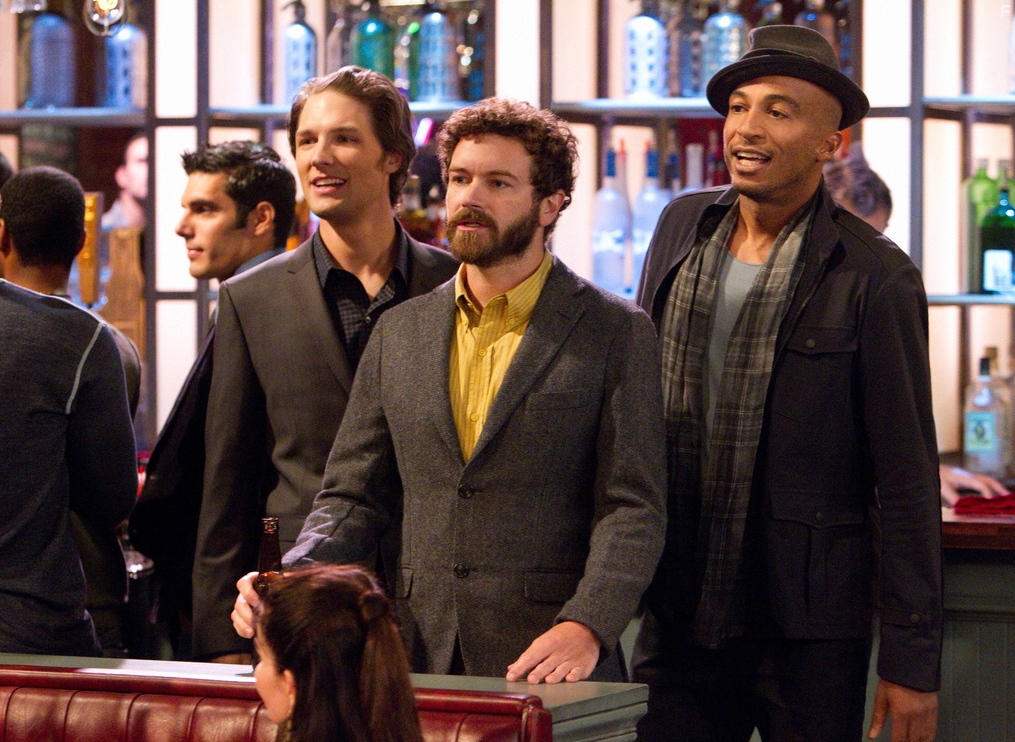 Danny Masterson, James Lesure, and Michael Cassidy in Мужчины в деле (2012)