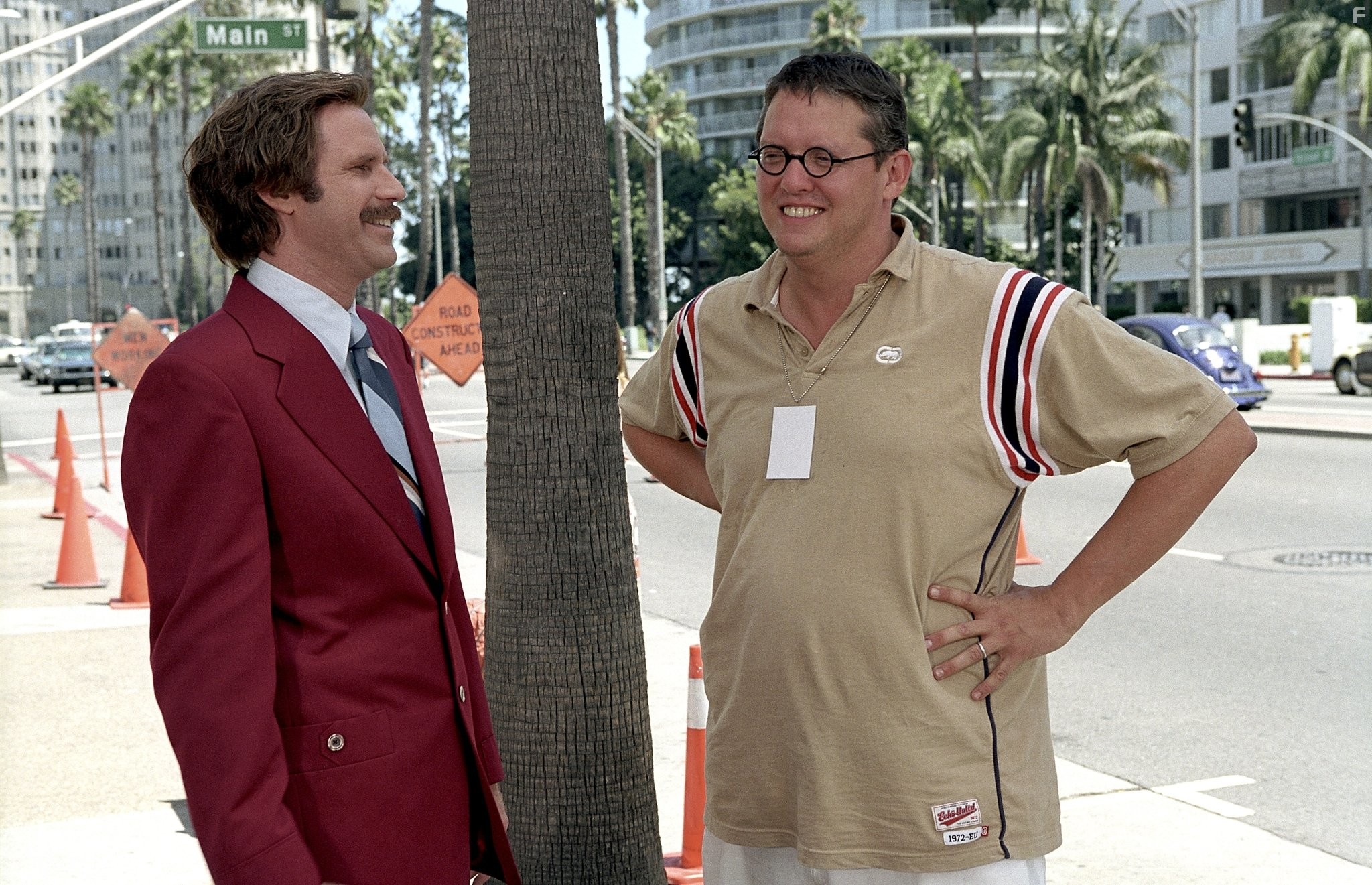 Will Ferrell and Adam McKay in Телеведущий: Легенда о Роне Бургунди (2004)