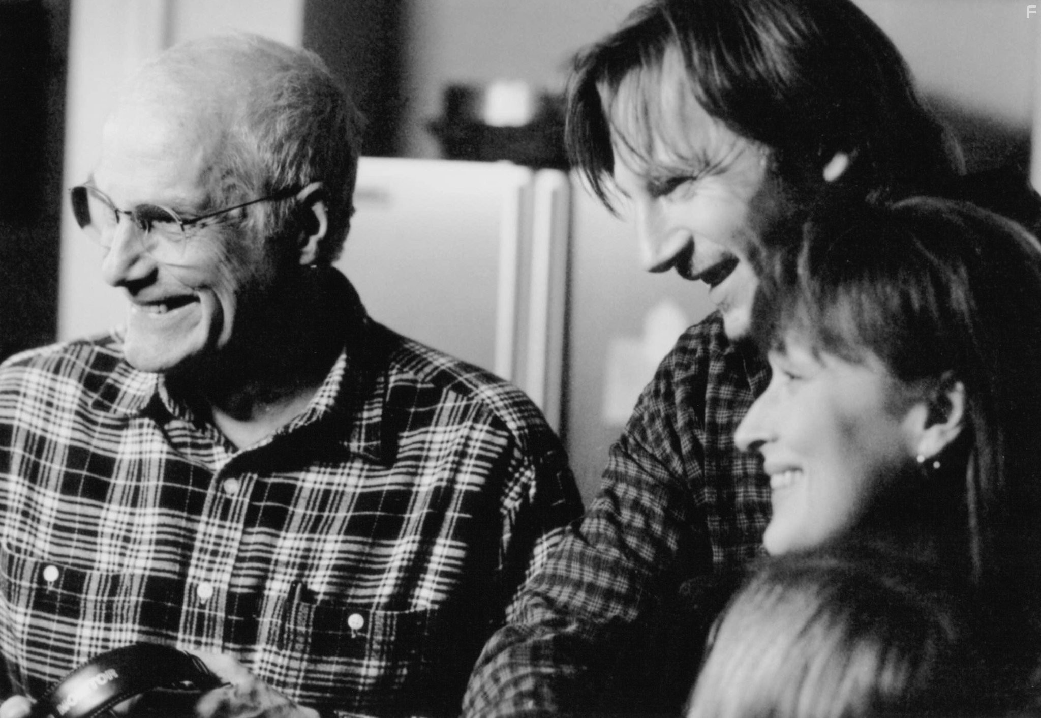 Liam Neeson, Meryl Streep, and Barbet Schroeder in До и после (1996)